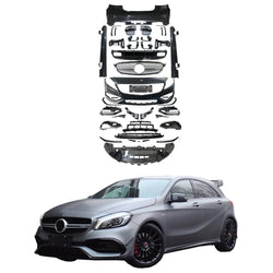 Mercedes Benz W176 Facelift to A45 Amg Body Kit