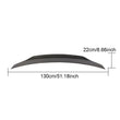 Carbon Fibre W222 Rear Trunk Spoiler for Mercedes Benz S400 S500 S550 S600 S63 S65 AMG Sedan 4-Door