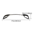 For Mercedes-Benz S Class W222 S63 S65 AMG 4-Door 2018 2019 Carbon Fiber Front Bumper Lip Spoiler Splitters