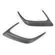 Rear Bumper Vents Carbon Fiber Exterior Trims for Mercedes W205 C63 AMG Coupe 15-17