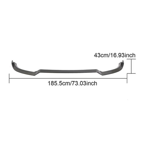 Carbon Fiber W212 E63 Front Lip Spoiler for Mercedes Benz W212 AMG 2014-2016