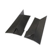 W205 C63 Carbon Side Door Scoops Skirts Trim for Mercedes Benz C63 AMG Coupe 14-17