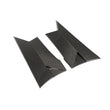 W205 C63 Carbon Side Door Scoops Skirts Trim for Mercedes Benz C63 AMG Coupe 14-17