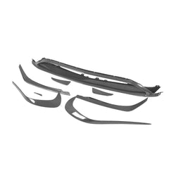 Carbon Fiber A45 Front Valance Lip with Canards for Mercedes Benz W176 A250 AMG Style 2013-2018