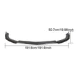 Carbon Fiber X290 Front Lip Spoiler for Mercedes Benz AMG GT 53 GT 43 4-Door Coupe 2019 2020