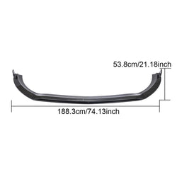 Dry Carbon Fiber W447 Car Front Bumper Lip Splitter for Mercedes Benz V250 V200d Van 4-Door 2020 2021