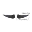 Carbon Fiber H247 Rear Bumper Canards for Mercedes Benz GLA Class GLA250 GLA35 AMG 4-Door 2020-2021