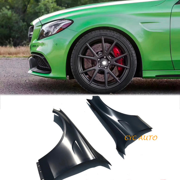 w205 c63 front steel fenders