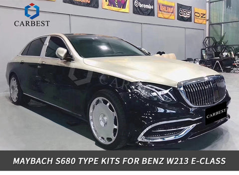 W213 BODY KIT UPGRADE TO W222 2018 MAYBACH FOR E-CLASS 2021