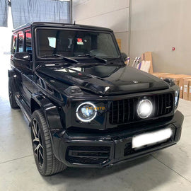 w463 G65 AMG Bodykit Old To New