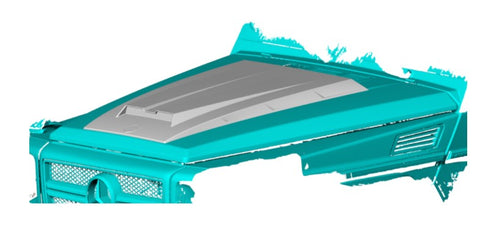 Carbon Fiber W463 G-Class G63 Engine Hood Vents for Mercedes Benz G500 G550 G55 G65 AMG 2004-2018