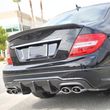 Carbon W204 Spoiler Wing for Mercedes-Benz C-Class W204 C180 C200 C250 C300 C63 AMG Sedan 4-Door 2008-2014
