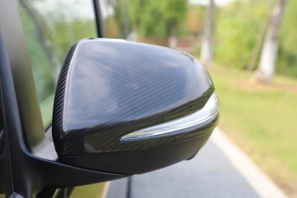 Dry Carbon Fiber Side Mirror Covers for Mercedes Benz Vito V220 V250 W447 16-18