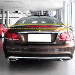 Carbon Fiber W207 Rear Trunk Spoiler for Mercedes Benz E250 E350 E500 E550 2-Door 09-14