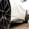 Car-Styling Carbon Fiber Car Side Skirts For Benz A-Class A250 W176 A45 AMG Bumper 2013-2017