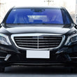 Front Bumper Lip Spoiler for Mercedes-Benz S Class S400L S500L S600L 4 Door Sport 2014 - 2017 Carbon Fiber Front Bumper Lip