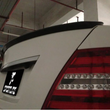 Carbon Fiber Rear Wing Lip Spoiler for Mercedes-Benz C-Calss W204 C300 C350 C230 C250 C63 AMG Sedan 2007 - 2014