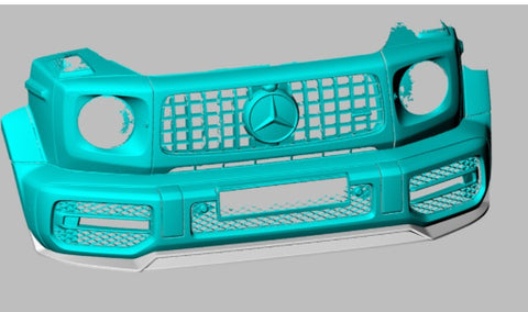 Carbon Fiber W464 G63 Front Bumper Lip for Mercedes Benz G-Class G500 G550 G55 G63 AMG 2018 2019