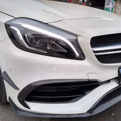 Mercedes W176 A45 Carbon fiber Air Intake Exterior Trims for A Class Amg A200 2016 - 2018