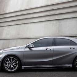 Carbon Fiber Side Skirts for Mercedes Benz W176 A180 A200 A250 A45 13-18