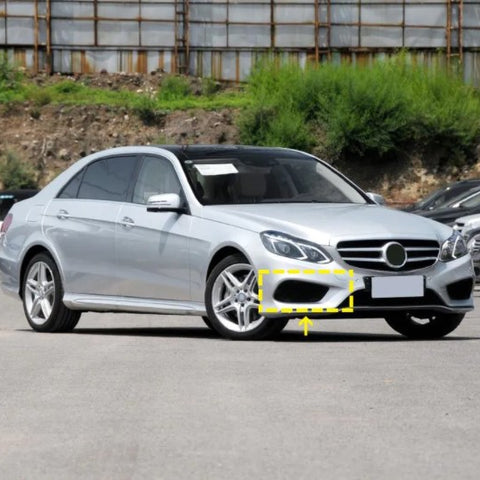 Mercedes Benz E Class W212 Carbon Fiber Front Bumper Vent Trims 4 Door 2014-2016