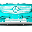 Carbon Fiber GLC43 Sport Front Lip Spoiler for Mercedes Benz GLC250 GLC300 GLC350 GLC43 AMG 2017- 2019