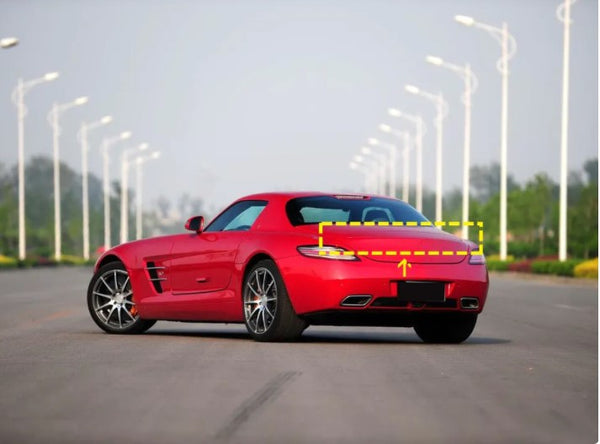 Carbon Rear Spoiler for Mercedes Benz SLS AMG C197