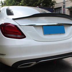 Carbon Fiber Trunk Spoiler For Mercedes-Benz C-Class W205 C200L C300L C260L 2015-2017 Rear Wing Spoiler Lip
