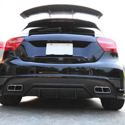 Mercedes Benz W176 Hatchback 13-18 Carbon Fiber Rear Spoiler Roof Window Wing Lip