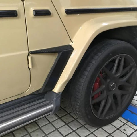 W464 G63 Car Front Fender Vents for Mercedes Benz G500 G550 G63 AMG 2019 2020