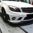 Carbon Fiber Front Lip Spoiler for Mercedes Benz W204 C63 AMG