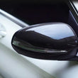 Carbon Fiber Replacement Style Side Rearview Mirror Caps Covers for Benz C-Class W205 S-Class W222 2014 2015 LHD
