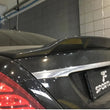 Carbon Fiber W222 S65 Car Ducktail Spoiler for Mercedes Benz S400 S500 S550 S600 S63 AMG Sedan 14-19