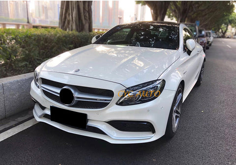 W205 C63 hood Steel